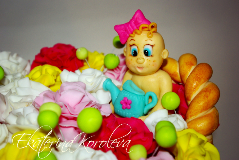 Корзинка с пупсом)