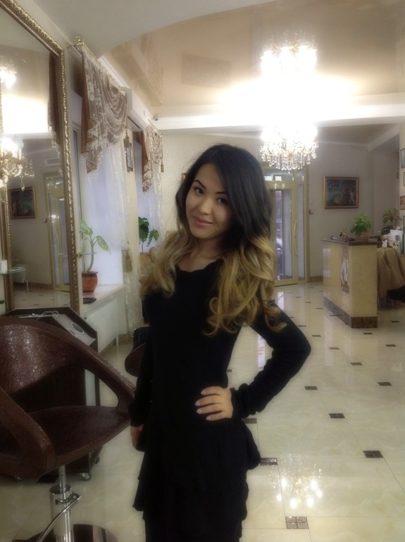 Омбре. Давно хотела. И воть)