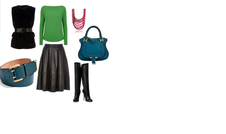 Моя консультация для девушки тип фигуры "песочные часы", цветотип "теплая осень"