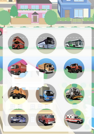 Лото для мальчиков и девочек, любящих машинки