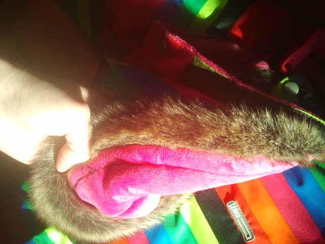 наш зимний костюм Ленне цвет 6130 радуга,малиновый.