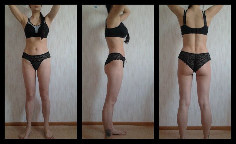 Результат за 1 мес. (-4кг)