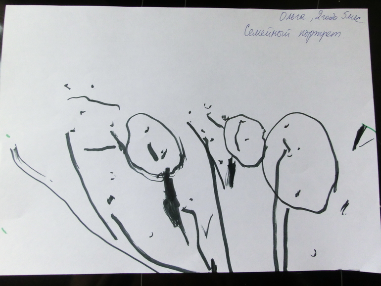 Первый семейный портрет, 2 года и 5 месяцев