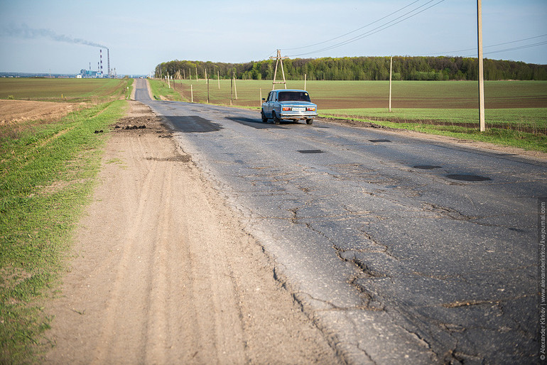 ДОРОГА РЯЗАНЬ-НОВОМИЧУРИНСК. СПАСИБО, ЧТО ЖИВОЙ.