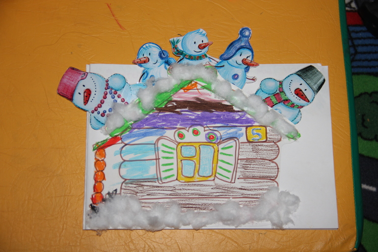 4 декабря. Деревня снеговиков