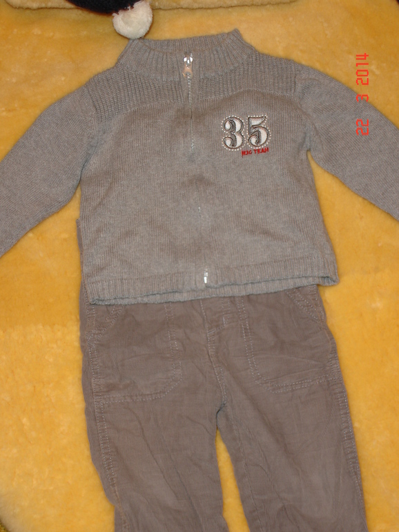 Комбинезон Chicco, ветровка Mignolo - 7-9-12 мес.