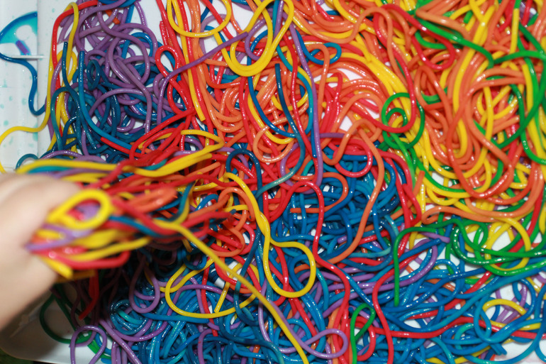 ммм.. макароны...