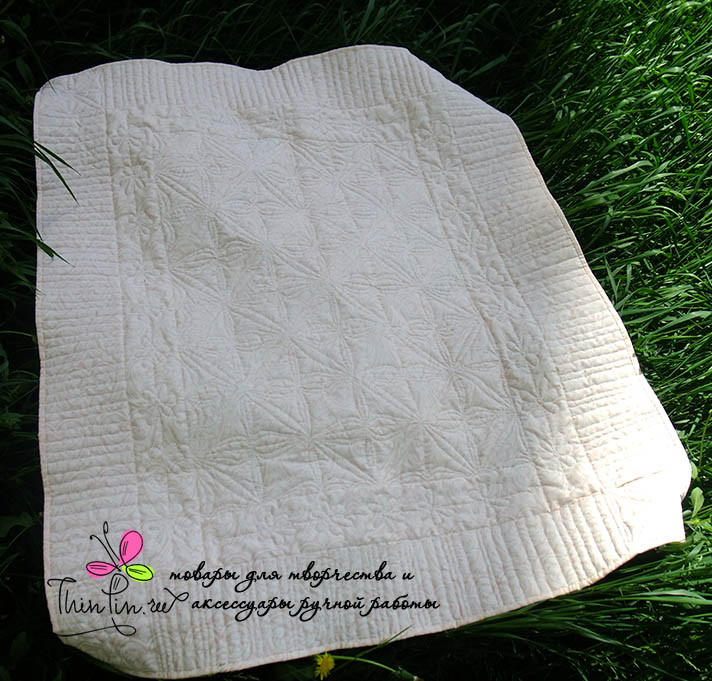 Лоскутное детское одеяло