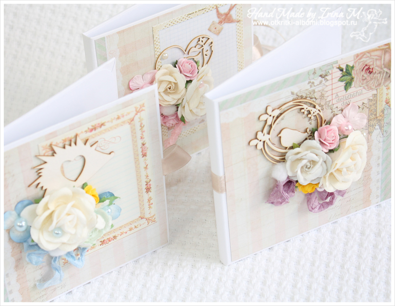 Альбомы, открытки, коробочки, блокноты, конверты для дисков и фото.