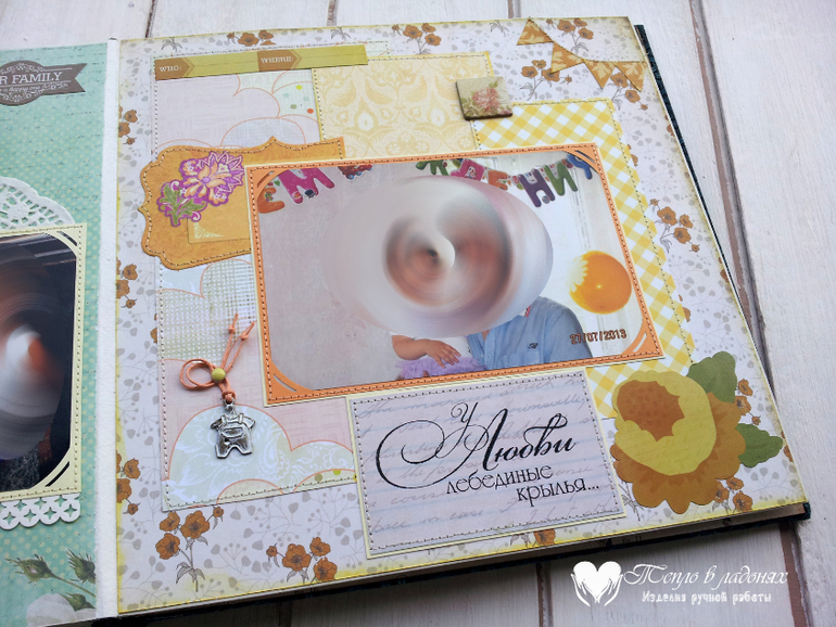 Мужской фотоальбом и по совместительству признание в любви мужу