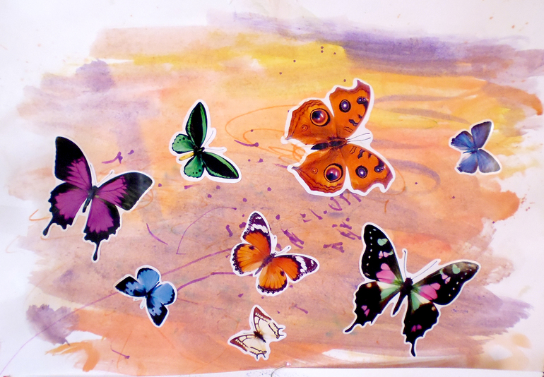 Цветные гвоздики и другие игры