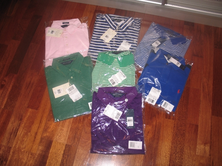 RALPH LAUREN новые футболки поло из США размеры M L XL 2500