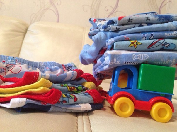 Бельишко для сынишки. Готовимся к лету.