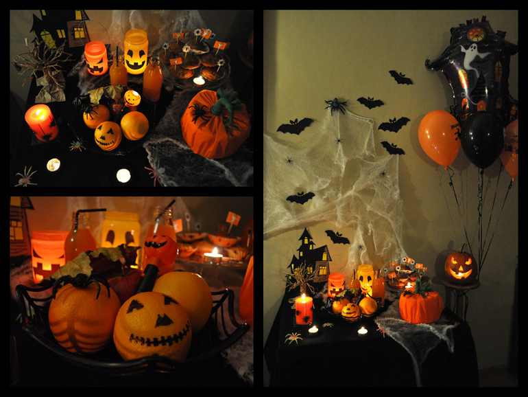 Наш Хэллоуин. Декорации.