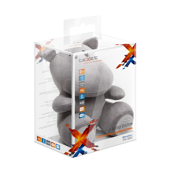 Портативные аудиосистемы teXet BugsBunny, PandaBear, FunnyHippo и WinnieBear !Опрос!