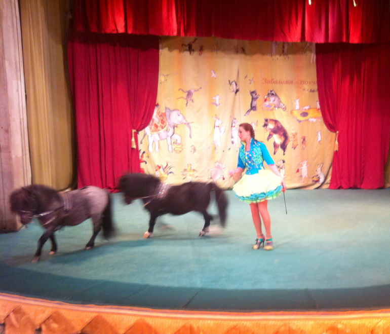 В гостях у дедушки Дурова ( большая сцена)