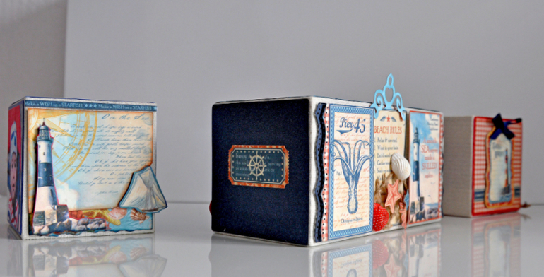 Украшаем интерьер скрапкубиками!