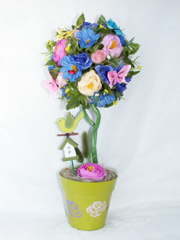 Результаты конкурса топиариев на весеннюю тему