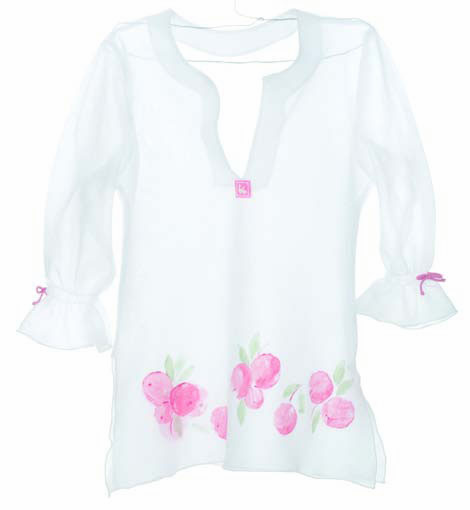 Пристраиваю одежду для пляжа для девочки