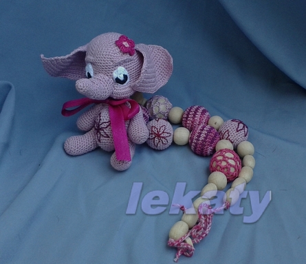 Слингобусы со съемной игрушкой-погремушкой