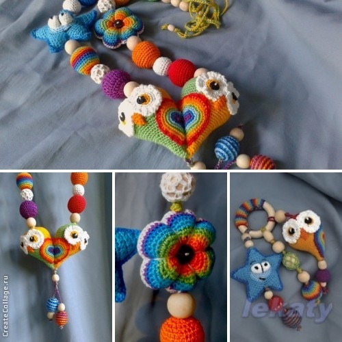 Слингобусы, слингоигрушки-грызунки в наличие и на заказ