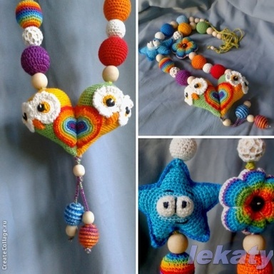 Слингобусы, слингоигрушки-грызунки в наличие и на заказ