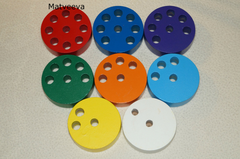 Наши деревянные игрушки 10 мес - до 1,7 . Часть 6.