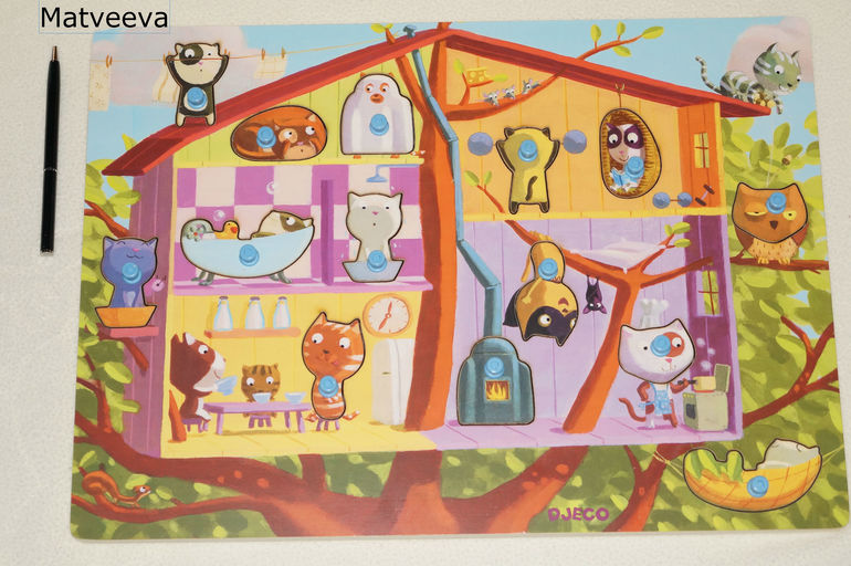 Наши деревянные игрушки 10 мес - до 1,7 . Часть 5 - рамки-вкладыши 2