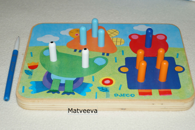 Наши деревянные игрушки 10 мес - до 1,7