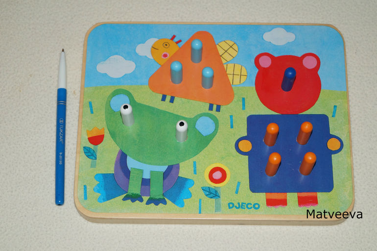 Наши деревянные игрушки 10 мес - до 1,7