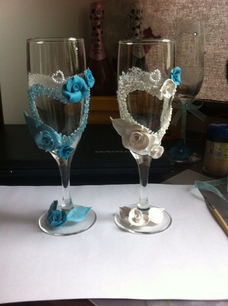 Свадебные бокалы