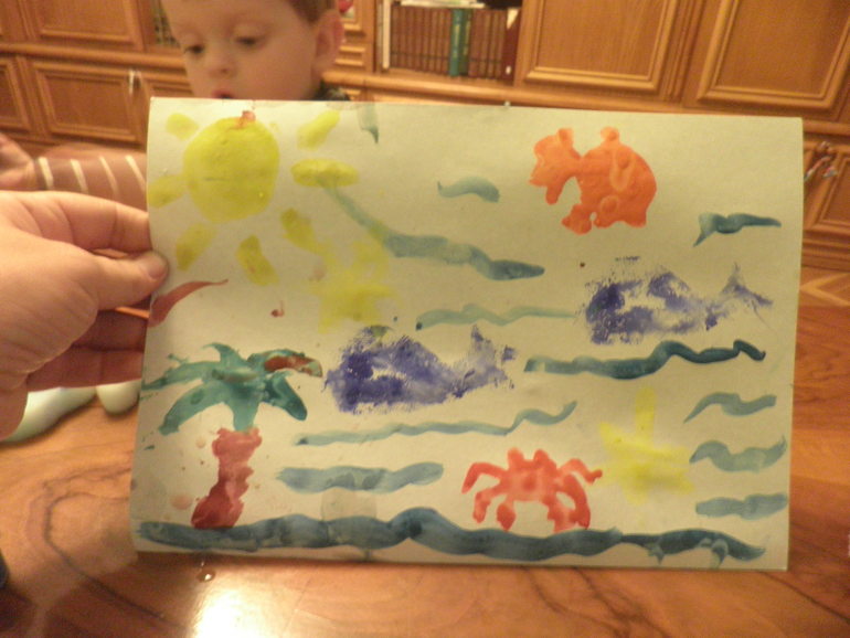 Вечение поделки