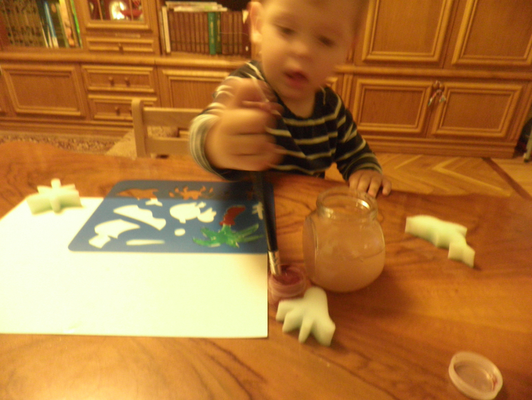 Вечение поделки