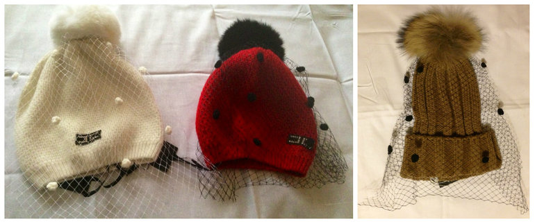 Шапки с вуалью Шенель и Элибета Франчи!!!