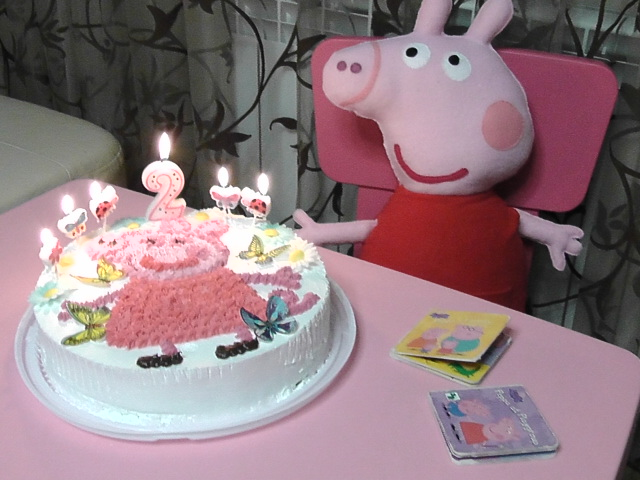 день рождения с участием пеппы