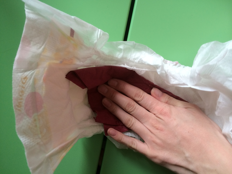 Baby&Мother тест подгузников DiDiNi (КНР)