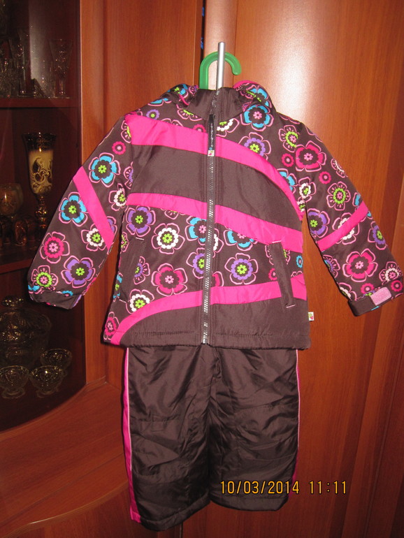 Комбинезон на девочку, размер 86-92, весна-осень.