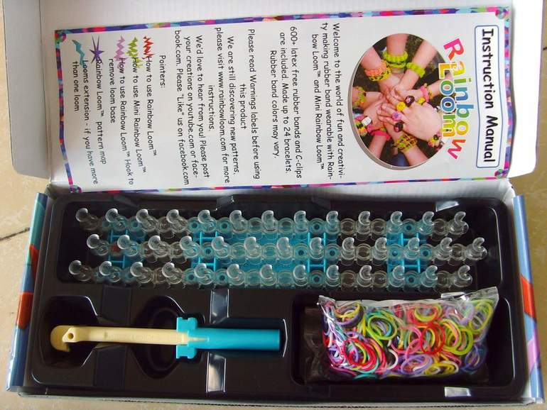Rainbow loom наборы для плетения