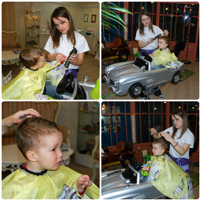 Аллергия, новая стрижка и прогулка