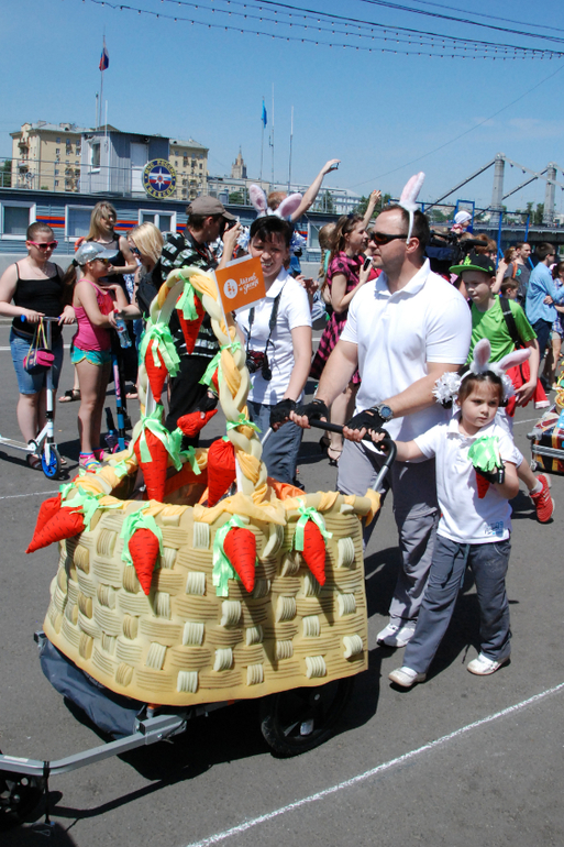 Парк Горького и Парад колясок 2014