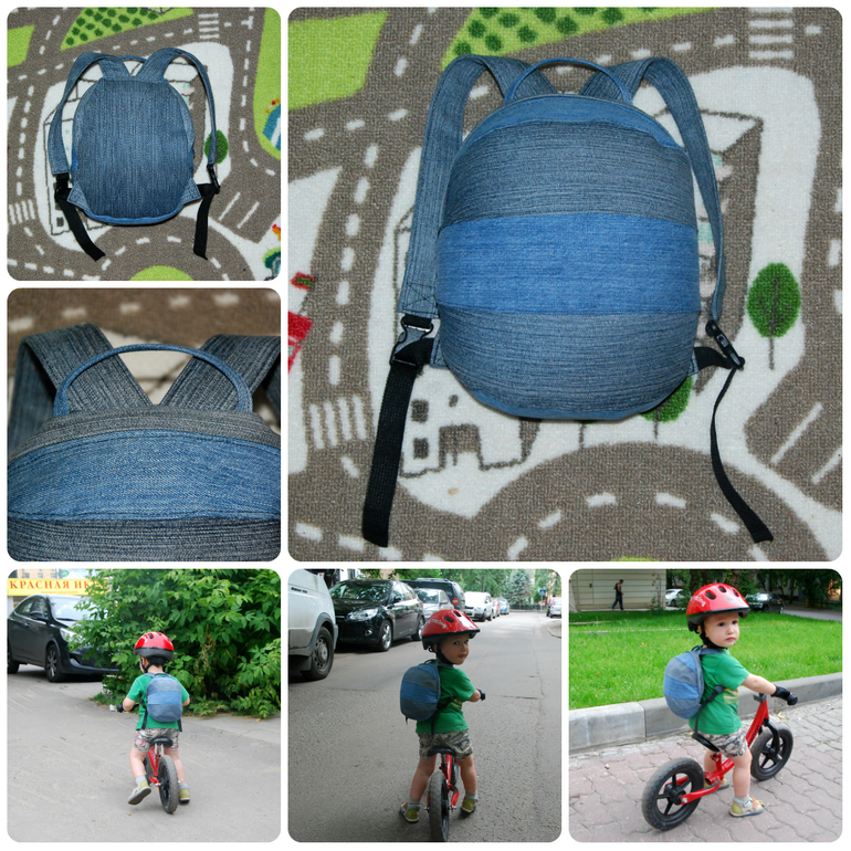 Новая жизнь старым джинсам)))