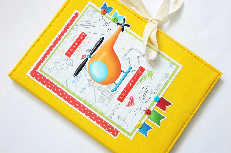 Серия обложек на свидетельства о рождении Children joy