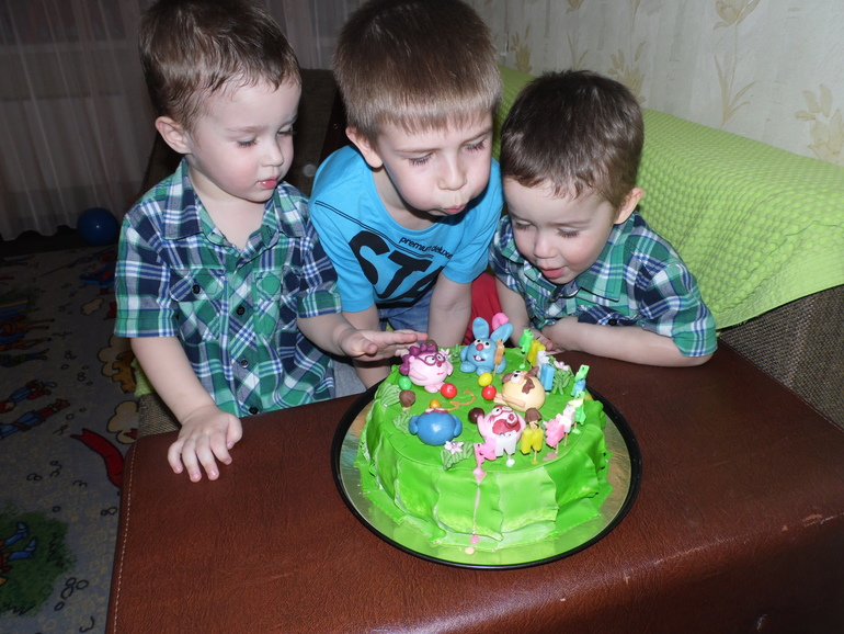 Как же быстро растут детки)