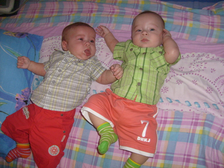 Как же быстро растут детки)