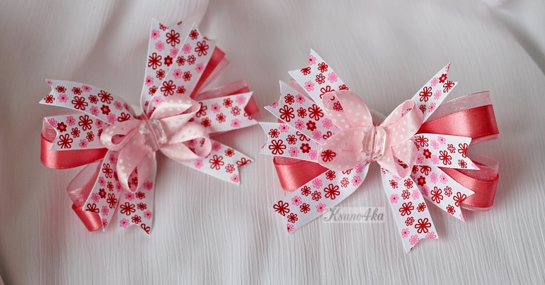 8 Марта - 8 бантиков... или мой подарок доченьке!