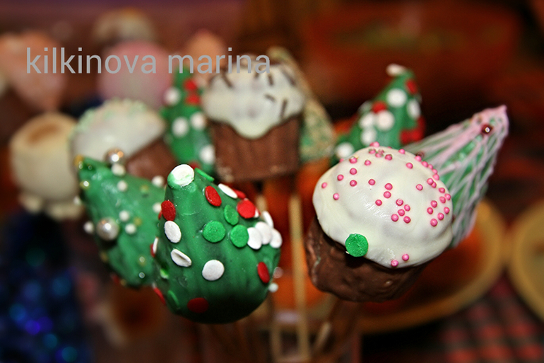 Новогодние попсы