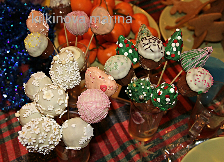 Новогодние попсы