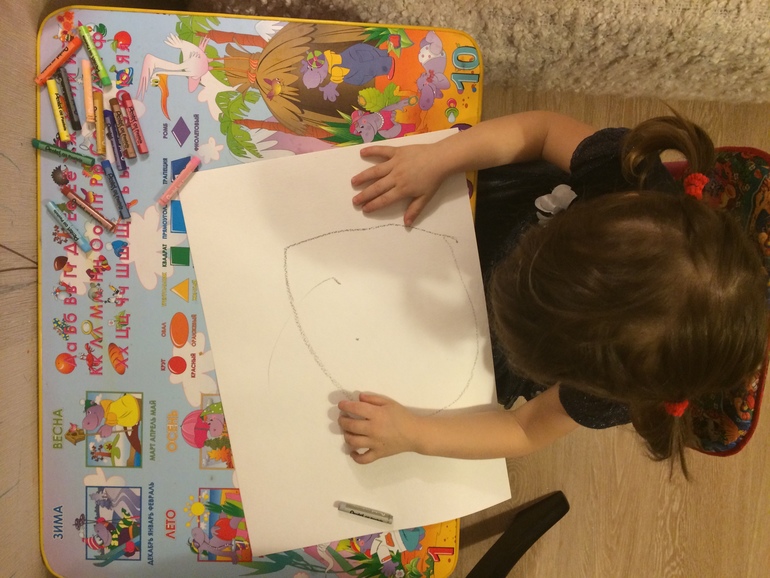 Художка он-лайн. Рисование солью.