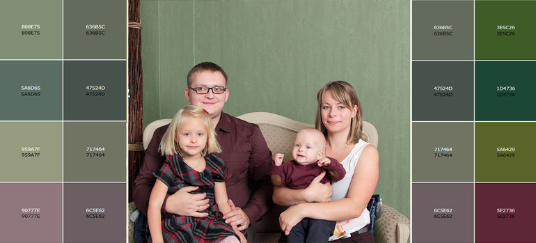 Индивидуальная палитра интерьера.