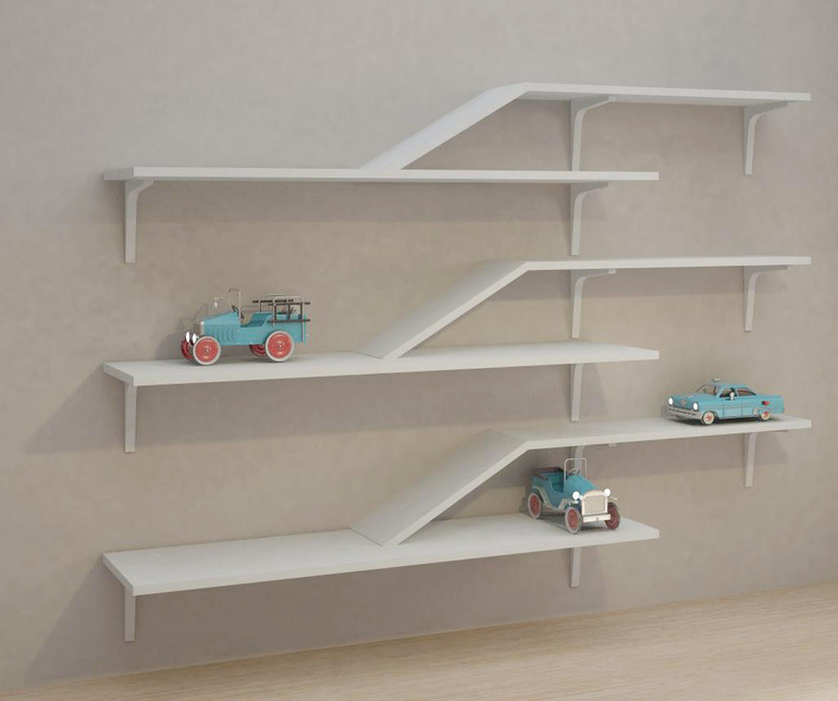 Композиция полок для детской.